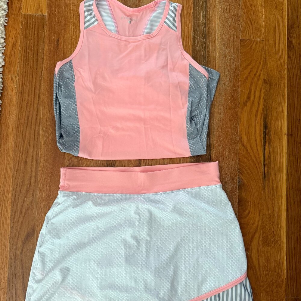 Sofibella Tennis Tank and Tennis Skirt
